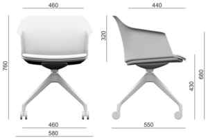 Wave Chair Dimensions